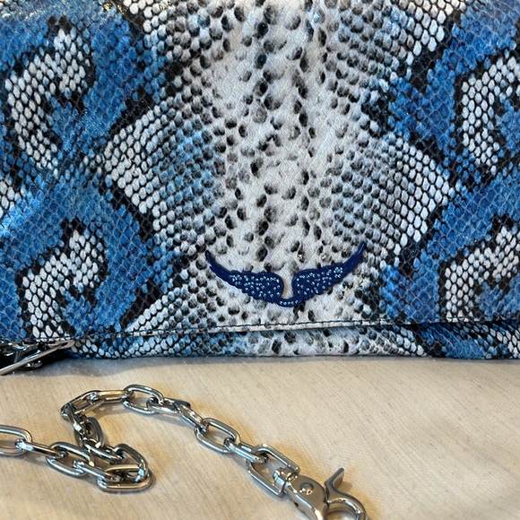 Zadig & Voltaire snakeskin chain bag - Picture 5 of 5